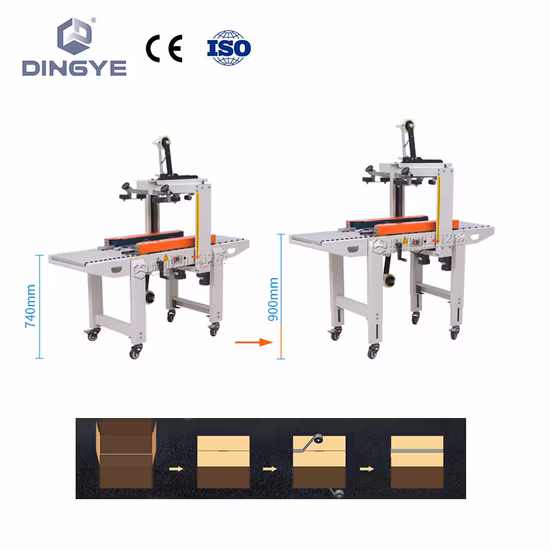 Halbautomatische Klebeband-Kartonschachtel-Versiegelungsmaschine FXC4030X